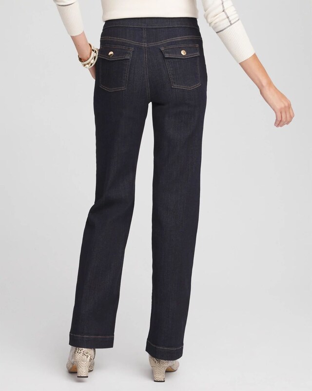 Pull-On Wide Leg Jean - image 3